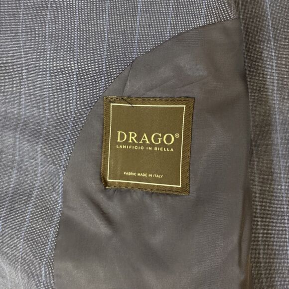 Brooks Brothers 1818 Regent Suit Drago Wool Mohair Unstructured 44L 38W 32I - Picture 8 of 15